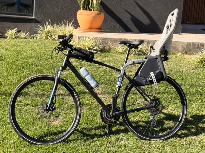 SPECIALIZED CROSSTRAIL DISC + CADEIRINHA THULE + KIT COMPLETO ?