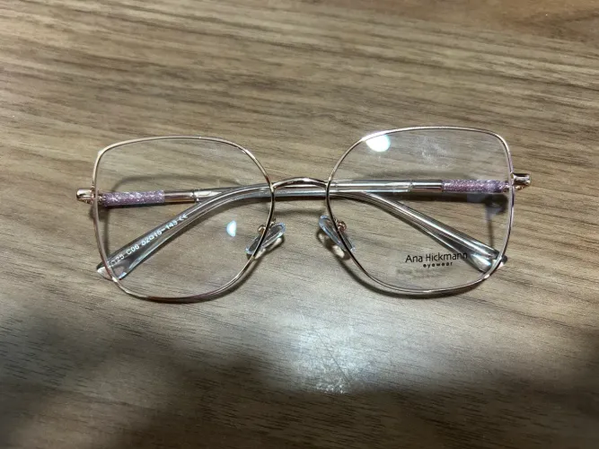 Óculos Ana Hickman Eyewear Pink