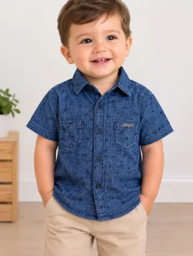 Camisa Infantil Petik KId Também 1