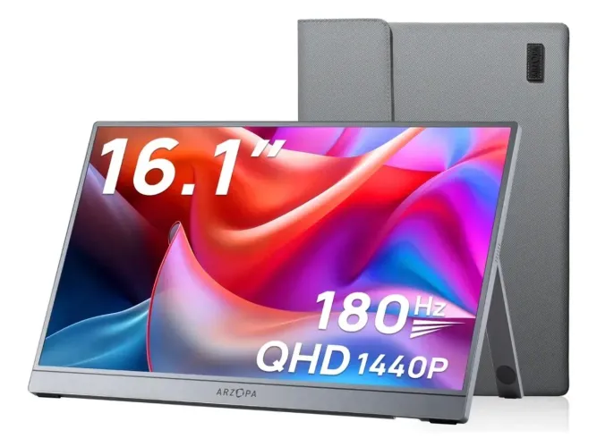 Monitor Portátil ARZOPA Z3FC Cinza 16.1? 180hz