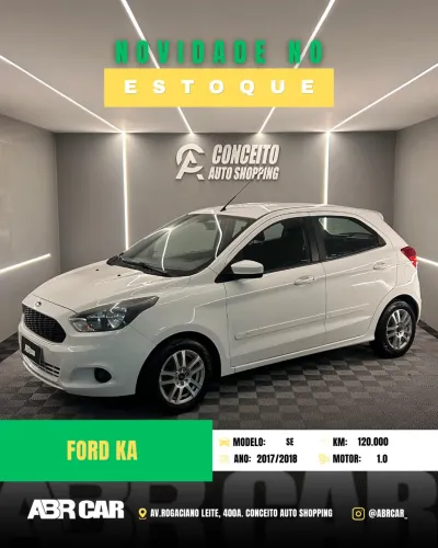 Ford KA 1.0 Se/se Plus Tivct Flex 5P 2018