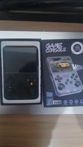 Video Game Console R36S - Cinza (seminovo)