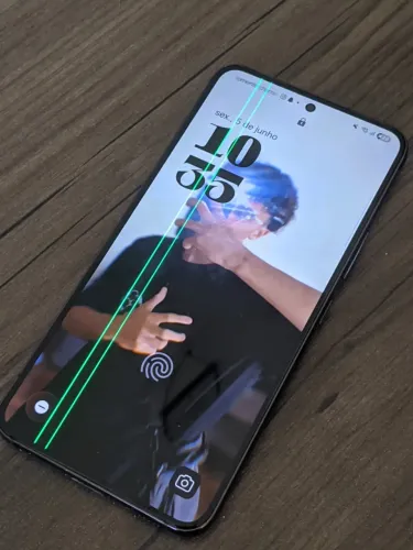 celular sansung s22 2 linhas na tela