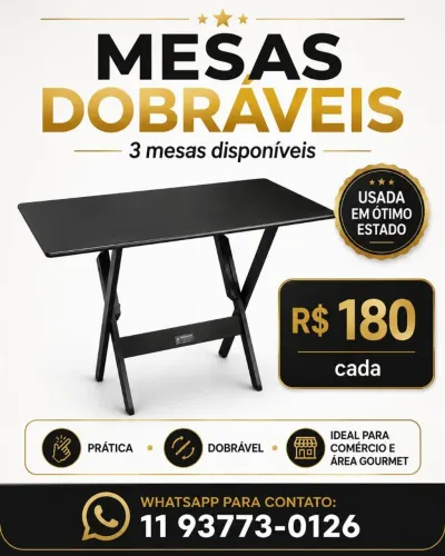 Mesas dobráveis