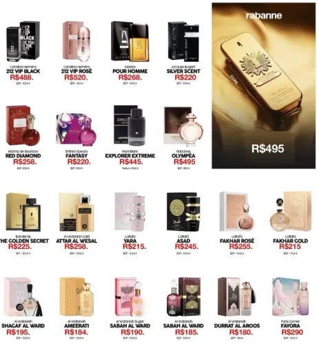 Perfumes lacrados orginais