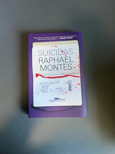 Livro Suicidas de Raphael Montes