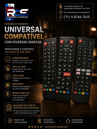 Controles remoto para TV Smart