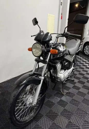 Honda CG 150 Fan ESi 2012 Preta - Excelente Estado | Flex | Parcelamos