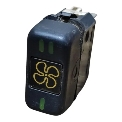 Botão Interruptor Ar Ventilador Original Mb 1113 Cinza Cinza