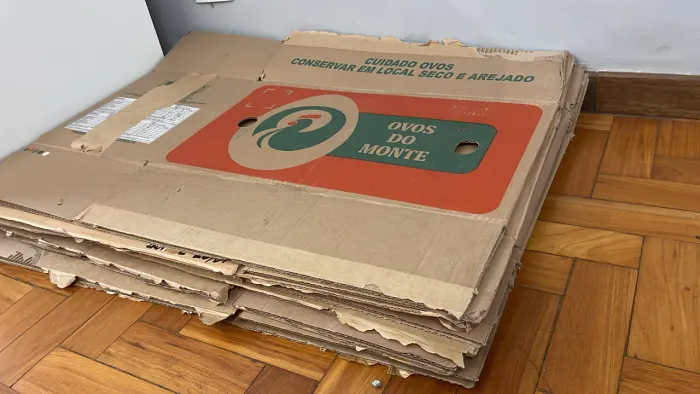 Caixas de papelão 60x30x30 para 360 ovos ideal para mudança
