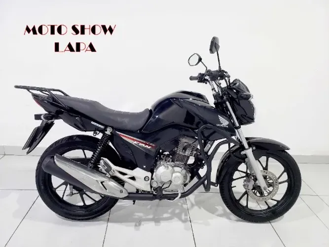 HONDA CG 160 FAN 2018 PRETA