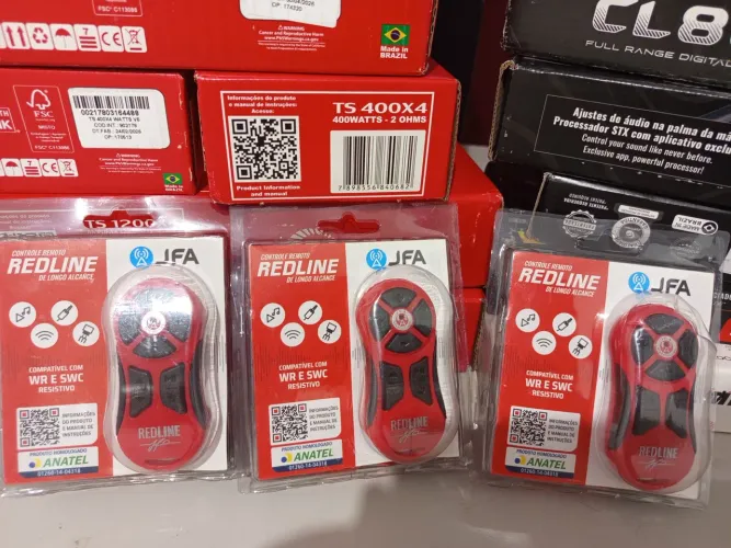 Controle longa distância jfa red LINE