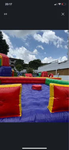 Brinquedo inflável guerra de cotonete 
