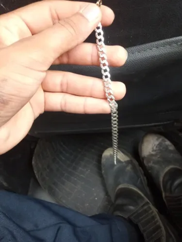 Pulseira de prata