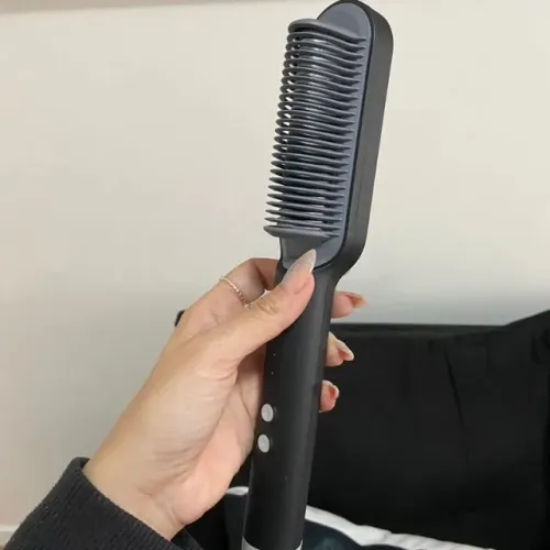 Escova Alisadora Bivolt Preta
