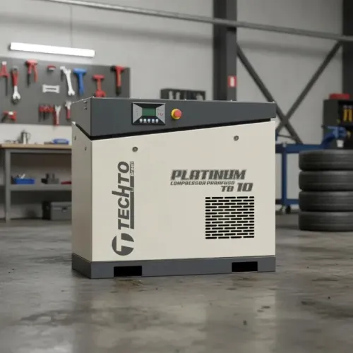 COMPRESSOR DE AR PLATINUM TB 10 380V 60HZ 8/10/12bar