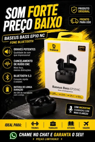 Fone baseus ep10 NC