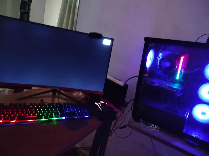 PC Gamer Completo Ryzen 5 2600X + RX 580 8GB + 24GB RAM + Monitor
