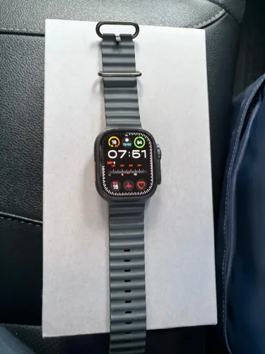 Apple Watch Ultra 3 49mm Titânio Preto - GPS + Celular - Completo na caixa