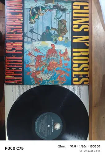 Guns N' Roses - Appetite for Destruction - LP Vinil - Edição Nacional