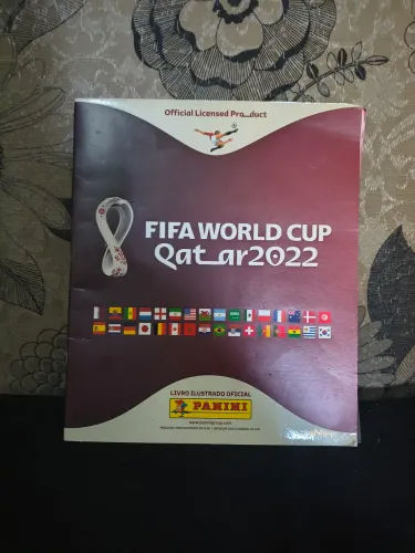 Álbum da Copa do mundo Qatar - Sem cromos coladas, vedemos a parte ORIGINAIS.