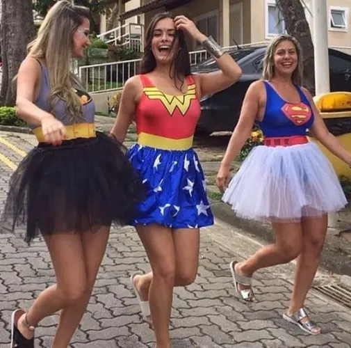 Saia tule para carnaval 
