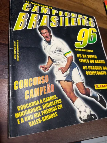 Álbum figurinhas Brasileirão 1996