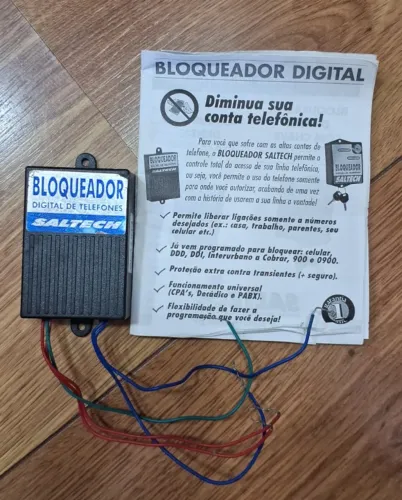 Bloqueador telefônico digital - Saltch