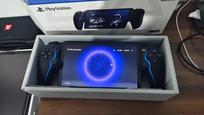 Ps portal Ps5 portal midnight Black preto praticamente novo
