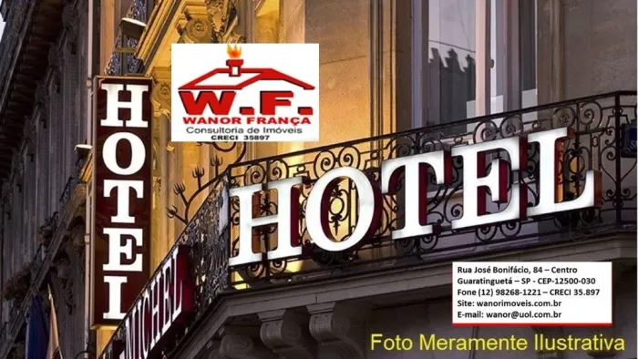 Hotel com 43 dormitórios à venda, 1107 m² por R$ 12.000.000,00 - Centro - Aparecida/SP