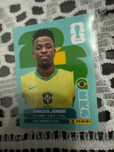 Figurinha vinicius Júnior