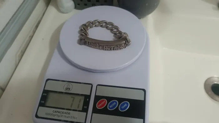Pulseira de prata