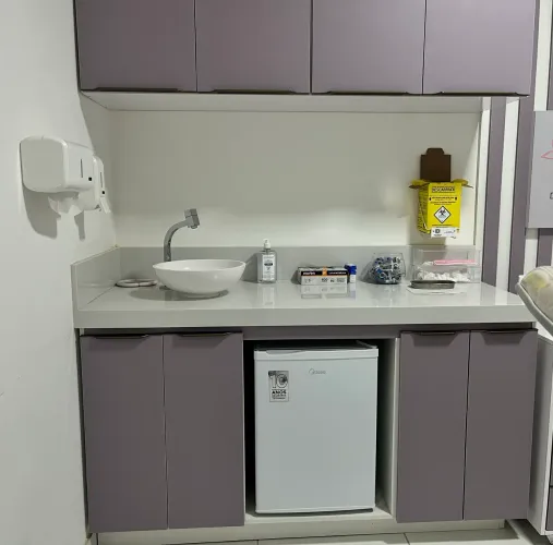 Armários e bancada