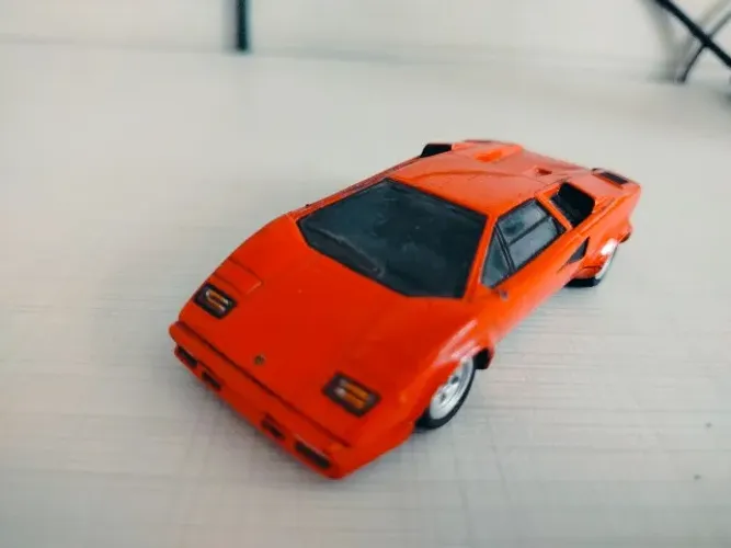 Miniatura da Lamborghini Countach-Escala 1/43-Del Prado  (Sucata)