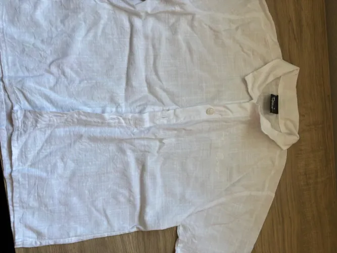Camisa linho infantil