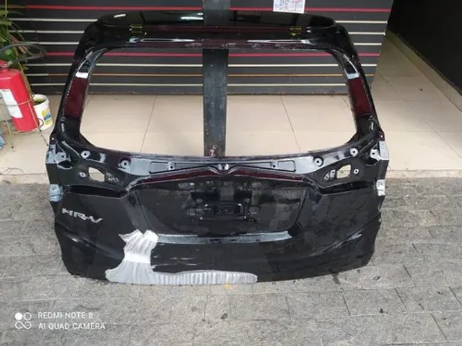 Tampa Porta Mala Traseiro Honda Hrv 2016 A 2021 Preto