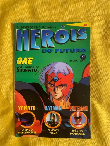 Revista heróis do futuro 40