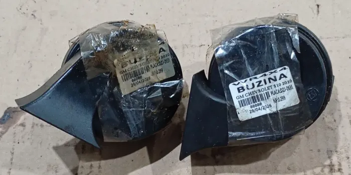 Par de Buzinas Tipo Caracol CHEVROLET S10 2010