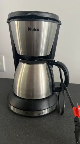 Cafeteira Philco aço escovado