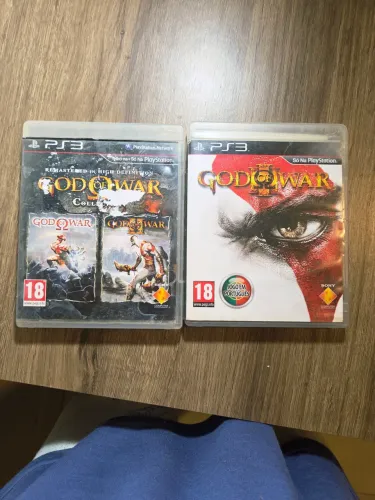 Jogos PS3 - God of War 1,2,3
