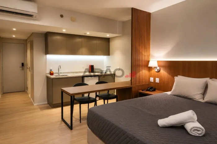 Flat Mobiliado de 43,44 m² com 1 Suíte no Blend Smart Style Setor Marista Goiânia