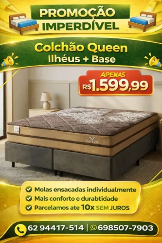 Colchão Ilhéus Queen size 158x198