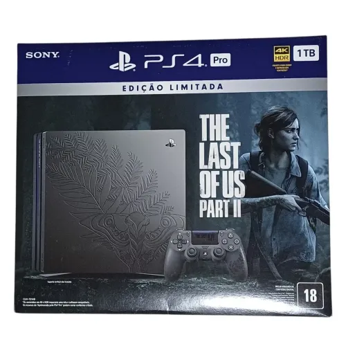 Console Playstation 4 Pro Edição The Last of Us Part II CIB