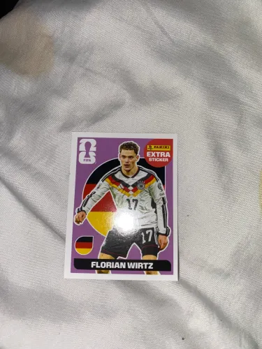 FIGURINHA WIRTZ ROXA COPA DO MUNDO
