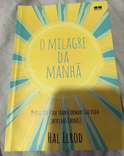 Livro o milagre da manhã auto ajuda