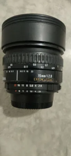 Lente Sigma 15-mm 2.8 pra Nikon