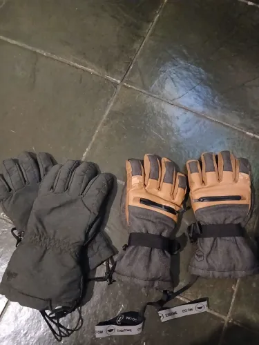 Luvas para neve