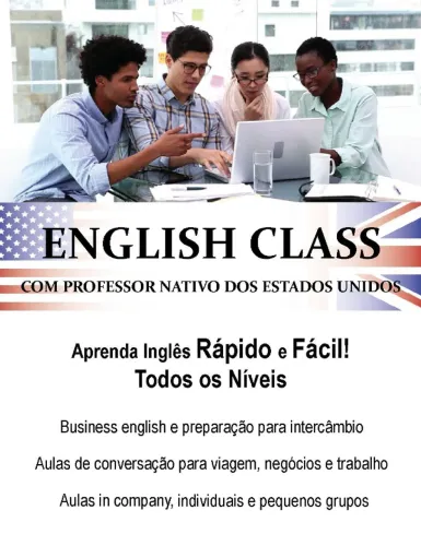 Aulas de Inglês com Professor Nativo