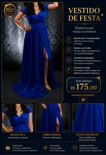 Vestido festa