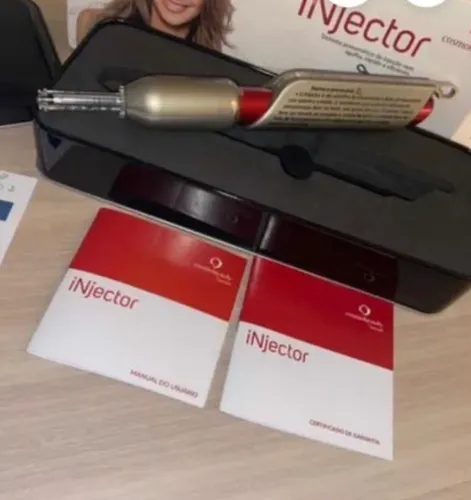 iNjector Tecnologia: Caneta pressurizada para aplicação sem agulhas (needle-free injector)